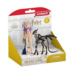 Schleich Harry Potter Büyücülük Dünyası Mini Figür Luna Ve Baby Thestral 42636