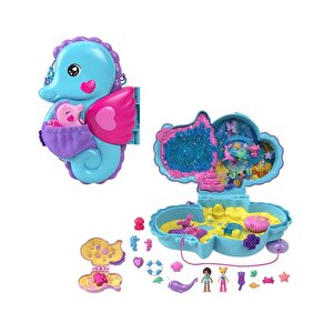 Polly Pocket Compact Daddy & Me Denizatı Çanta Oyun Seti Hwp03
