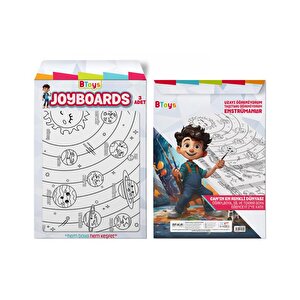Btoys Joyboards Uzayı Öğreniyorum Taşıtları Öğreniyorum Ve Enstrümanları Öğreniyorum 326293