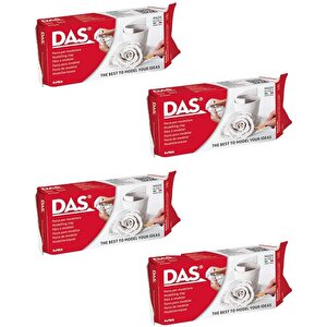 Seramik Hamuru Beyaz 500 Gr 4 Adet