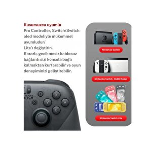 Nintendo Switch Pro Controller Xenoblade Chronicles 2 Edition Kablosuz Oyun Kolu Pc Uyumlu