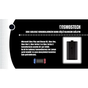 Microsoft  Xbox Series S/x/ One / One S Uyumlu Batarya Şarj Kiti - Play & Charge Kit