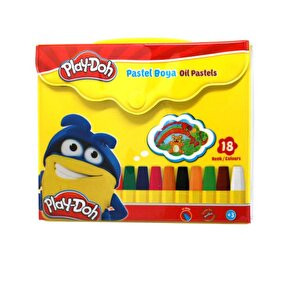 Play Doh Çantalı Pastel Boya 18li