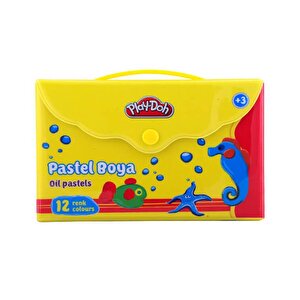 Play Doh Çantalı Pastel Boya Seti 12li