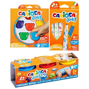 Baby Mum Boya Oyun Hamuru Ve Keçeli Kalem Boya Seti