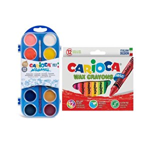 Yıkanabilir Pastel Boya Ve Sulu Boya Seti