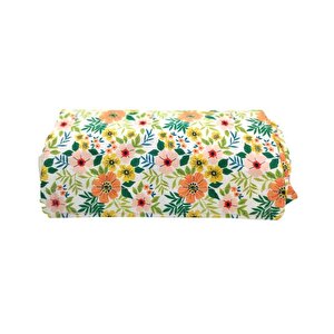 Soft Floral Surprise Kalem Çantası Salmon K2671