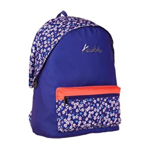 Hat Sırt Çantası Navy Blue Flowers K1664