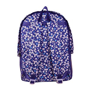 Hat Sırt Çantası Navy Blue Flowers K1664