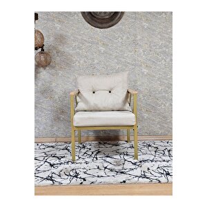 Tekli Gold Boyalı Berjer