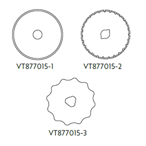 Vip-tec 45mm Yuvarlak Düz Kesim Bıçağı Yerli Üretim