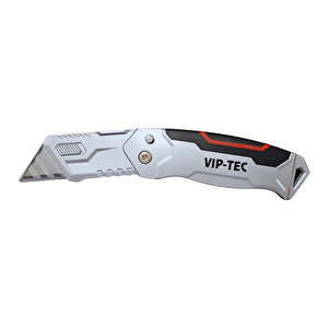 Vip-tec Vt875157 Profesyonel 2 Kademeli Katlanır Metal Maket Bıçağı