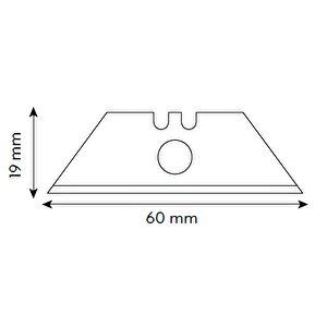 Vip-tec Vt875157 Profesyonel 2 Kademeli Katlanır Metal Maket Bıçağı