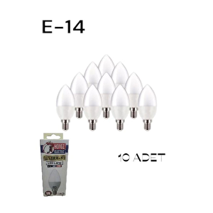 Ultra-5  5w Mum Led Ampul  Günışığı  10 Adet  4200K