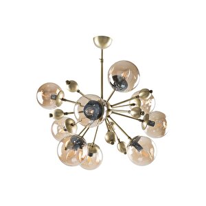 Kirpi 9'lu Eskitme Şık Metal Modern Avize