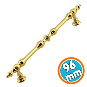 Mobilya Mutfak Dolabı Çekmece Dolap Kulpları Kapak Kulpu Kulbu Gold 96 Mm Metal Kulp