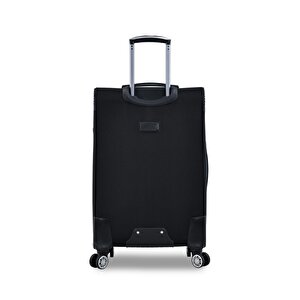 Siyah Unisex 3'lü Valiz Seti Fsl010set