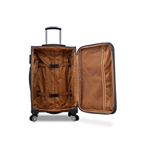 Gri Unisex Kabin Boy Valiz Fsl010kabın
