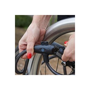 Essential Kablolu Bisiklet Kilidi 12mm  Anahtarlı