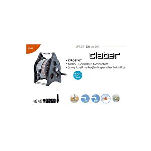 8945 Kiros Kit Hortum Makarası