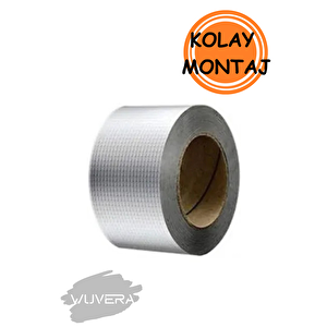 Süper Güçlü Su Sızdırmaz Çamur Bant 48mm X 2m Tamir Çatlak Boru Bandı. Çatı Izolasyon Bandı - 48mm X 2m