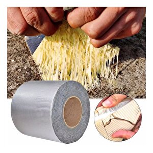 Wuvera Süper Güçlü Su Sızdırmaz Çamur Bant 48mm X 2m Tamir Çatlak Boru Bandı. Çatı Izolasyon Bandı - 48mm X 2m