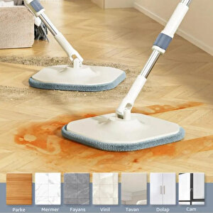Arow Master Clean Lux Mop Seti Krem
