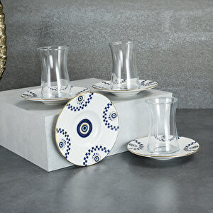 Chance 6 Kişilik 12 Parça Çay Seti 160 Ml