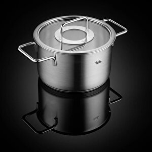 Pure Collection Cam Kapak Derin Tencere 24 Cm