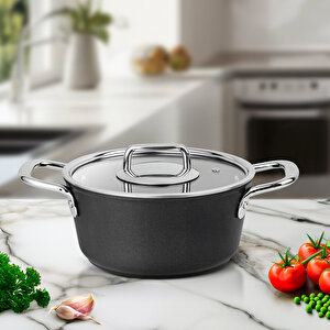 Atlanta Black Tencere 24 Cm