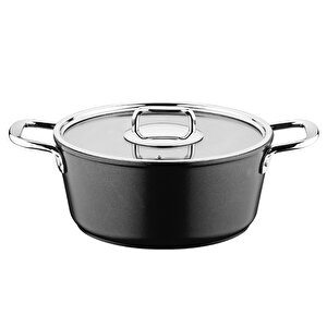 Atlanta Black Tencere 24 Cm