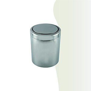 İgk Yapi - Çeli̇k Banyo Prati̇k Çöp Kovasi 9lt 430 (70-117)