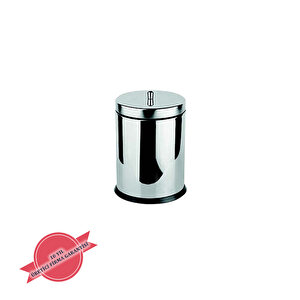 İgk Yapi - Çeli̇k Banyo Kapakli Çöp Kovasi 3lt 430 (70-167)