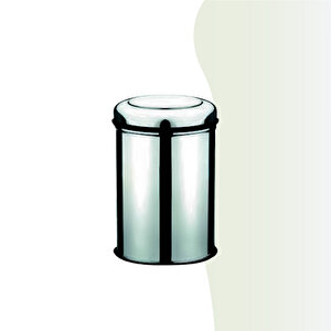 İgk Yapi - Çeli̇k Banyo Prati̇k Paslanmaz Çöp Kovasi 8lt 430 (70-180)