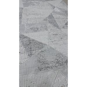 Safyün Halı Kadife Kf437 Gri 200 X 290 200x290 cm