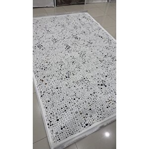Safyün Halı Kadife Kf443 Gri 200 X 290 200x290 cm