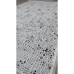 Safyün Halı Kadife Kf443 Gri 200 X 290 200x290 cm