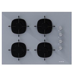 Karma Gri Cam Ankastre Set 3481 Davlumbaz - Cs5665s01 65cm Ocak - Esty Aef6601s04 Firin