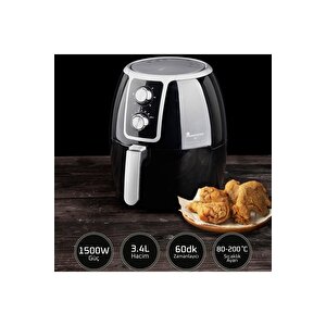 pro Airfryer Yağsız Fritöz 3,4 Litre Kapasiteli 1500 W