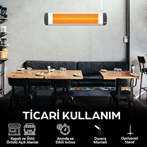 Ufo Basic 2300 W Termostatlı Hem Yatay Hem Dikey Isıtıcı