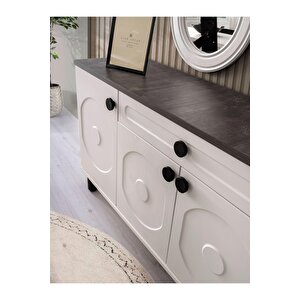 Ücretsiz Montaj-%100 Mdf-aytaşı-bohem Eliza Aynalı Konsol