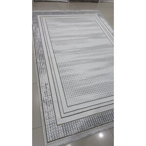 Safyün Halı Kadife Kf454 Gri 200 X 290 200x290 cm