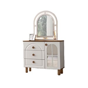 %100 Mdf-aytaşı-bohem Saliva Aynalı Şifonyer-makyaj Masası