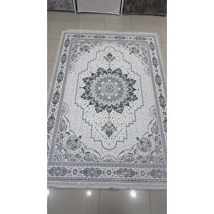 Safyün Halı Kadife Kf500 Gri Mavi 200 X 290 200x290 cm