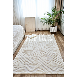 Apex Orion 4221 Krem Makine Halısı 160x230 cm