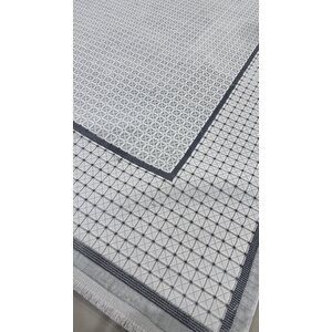 Safyün Halı Kadife Kf451 Gri 200 X 290 200x290 cm