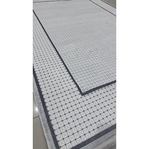 Safyün Halı Kadife Kf451 Gri 200 X 290 200x290 cm