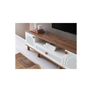 Ücretsiz Montaj-%100 Mdf-aytaşı-bohem Platin Tv Ünitesi