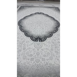 Safyün Halı Kadife Kf513 Gri 200 X 290 200x290 cm