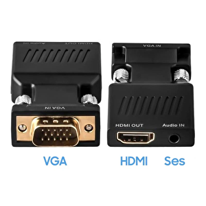 Vga To Hdmi Çevirici Pm-4276